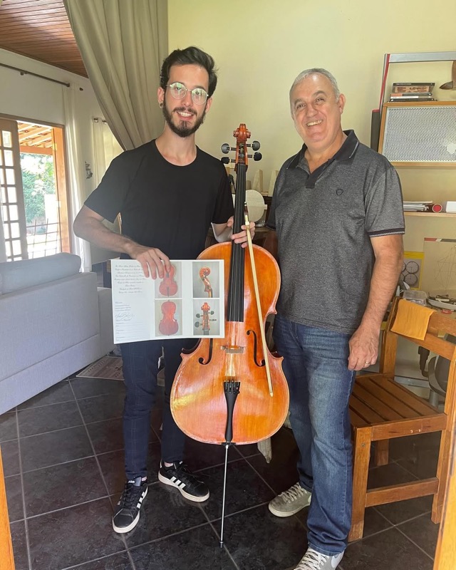 Retrato de Gabriel Geraldo, Orquestra Sinfônica de Piracicaba.