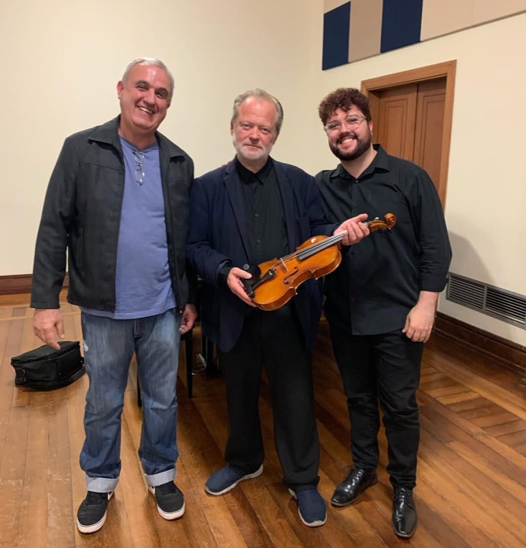 Retrato de Ian Belton, Violinista · Quarteto Brodsky (Reino Unido).